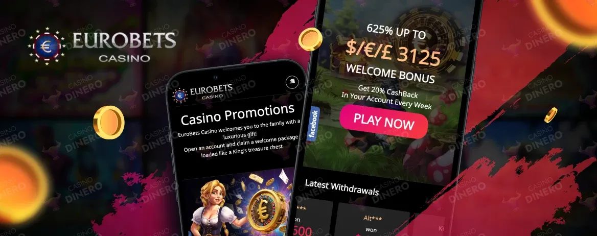 EuroBets Casino App-Screenshot